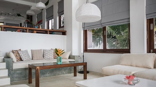 Skinny Beach House Wohnbereich