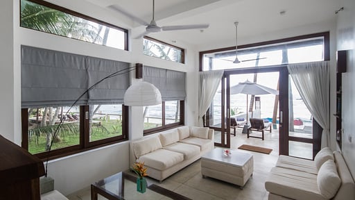 Skinny Beach House Wohnbereich