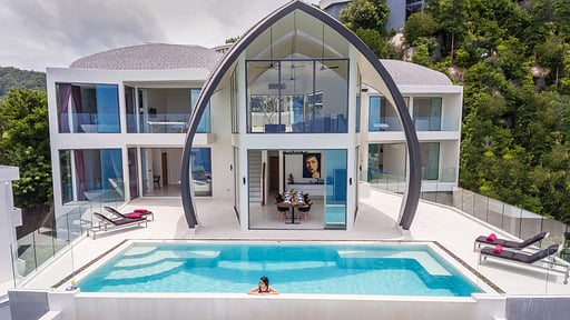 Sky Dream Villa Piscina