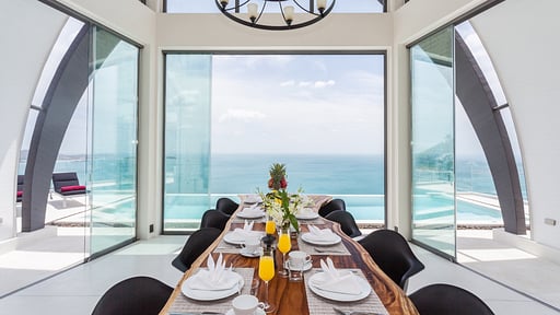 Sky Dream Villa Zona de comedor