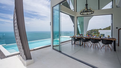 Sky Dream Villa Zona de comedor