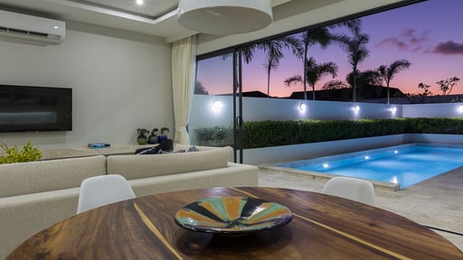 Skye Beach Villa Dining area 3