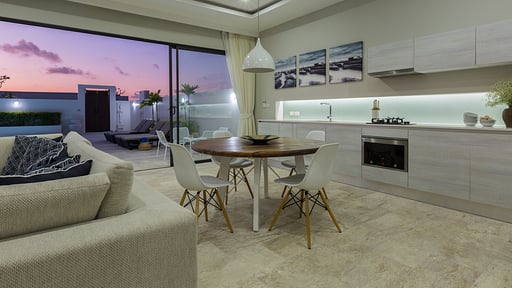 Skye Beach Villa Dining area 3