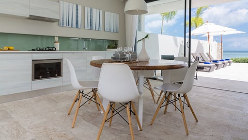Skye Beach Villa Dining area 1