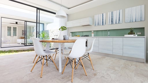 Skye Beach Villa Dining area 2