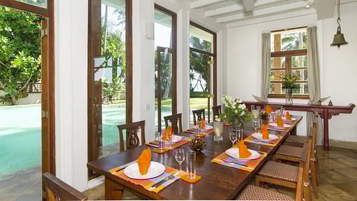 Skye House Dining area