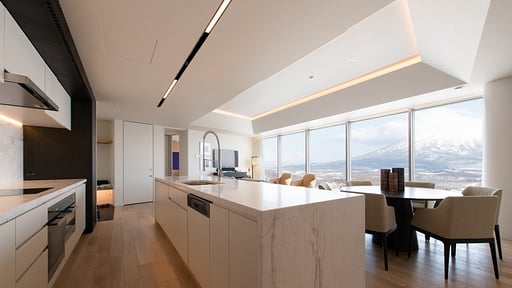 Skye Niseko Three Bedroom Suite Kitchen