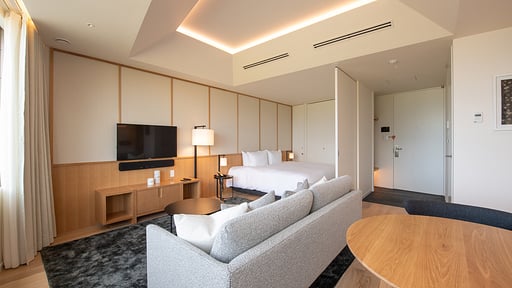 Skye Niseko Studio Yotei View Living room