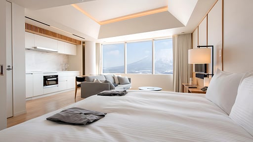 Skye Niseko Studio Yotei View Bedroom 1