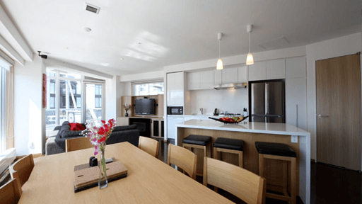 Snow Crystal Apartment 3 Dining area