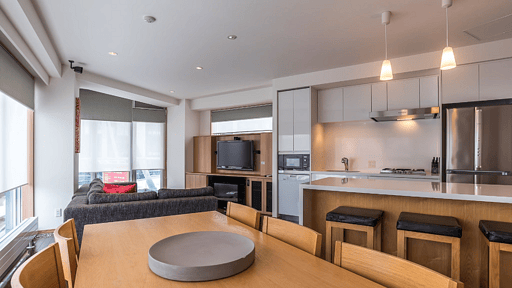 Snow Crystal Apartment 3 Dining area