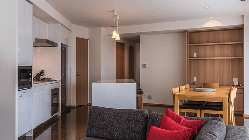 Snow Crystal Apartment 3 Dining area