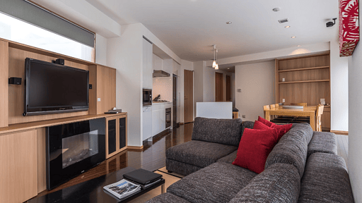 Snow Crystal Apartment 3 Living room