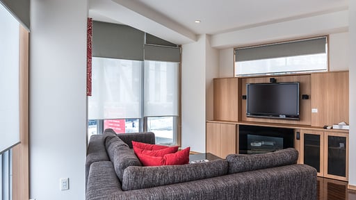 Snow Crystal Apartment Two Bedroom Suite A Living room