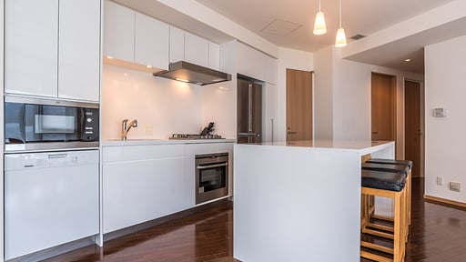 Snow Crystal Apartment Two Bedroom Suite A Kitchen