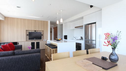 Snow Crystal Three Bedroom Yotei Suite Living room