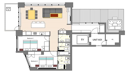 Snow Crystal Yotei Panorama Penthouse Floor plan