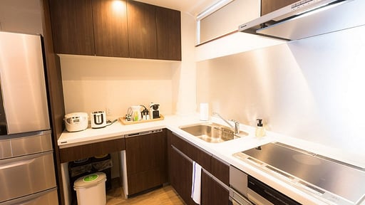 SnowDog Village Two Bedroom Kitchen