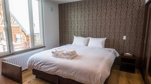 SnowDog Village Studio Suite Bedroom 