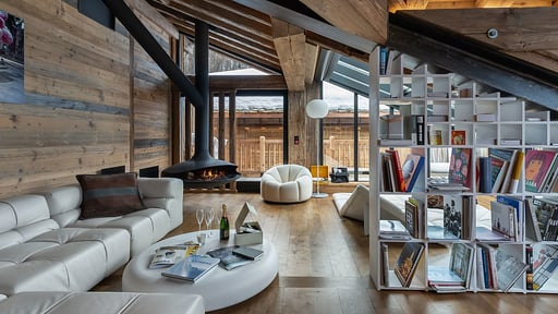 Chalet Snowy Breeze Living room