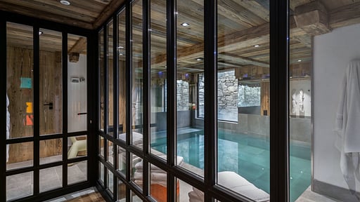 Chalet Snowy Breeze Swimming pool