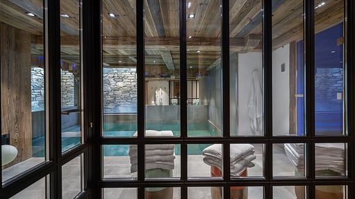 Chalet Snowy Breeze Swimming pool