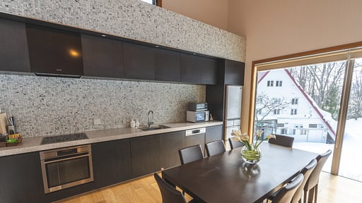 Solar Chalets Kitchen