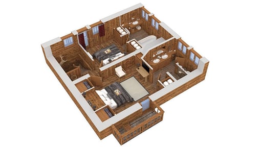 Chalet Sommet Plan