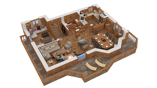 Chalet Sommet Plan