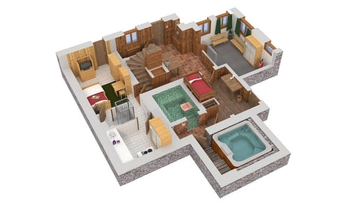 Chalet Sommet Plan