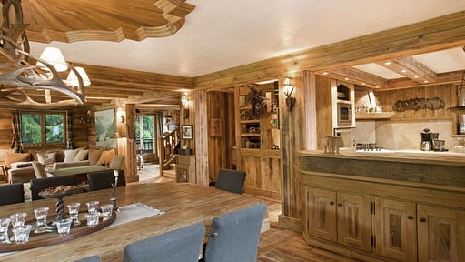 Chalet Sommet Salle à manger