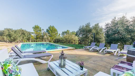 Finca Son Huguet Piscine