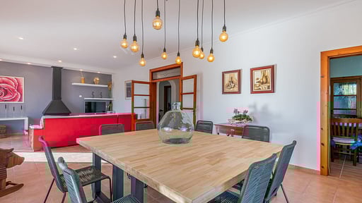 Finca Son Huguet Salle à manger