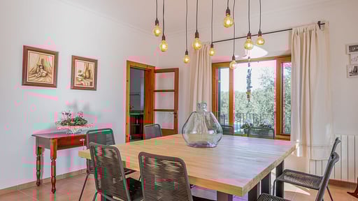 Finca Son Huguet Salle à manger