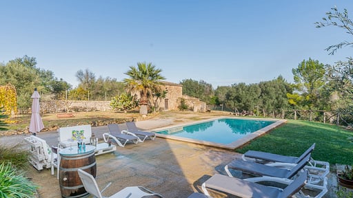 Finca Son Huguet Piscine