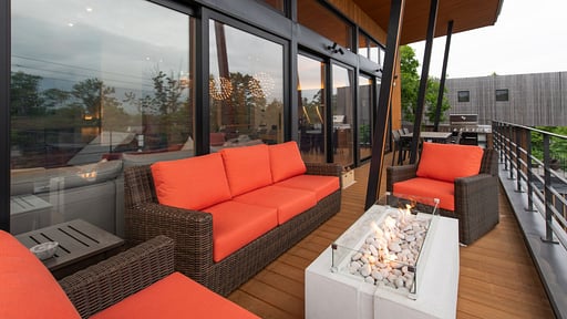 Soseki Chalet Rooftop lounge