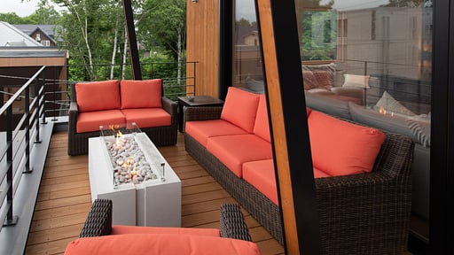 Soseki Chalet Rooftop lounge