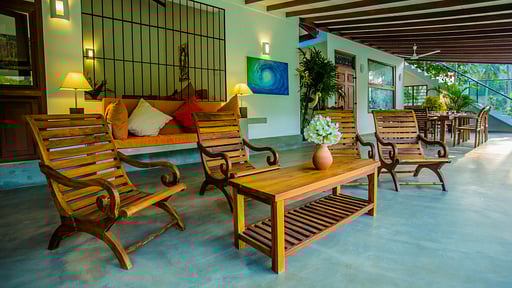 South Point Surf House Woonkamer