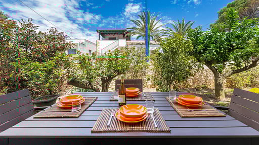 Suitcase House Terrasse/Veranda