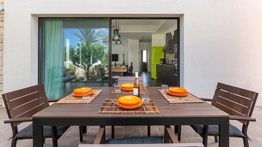 Suitcase House Terrasse/Veranda