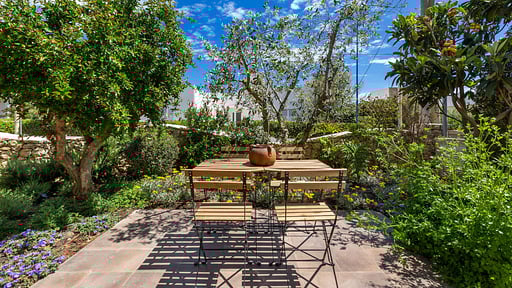 Suitcase House Terrasse/Veranda