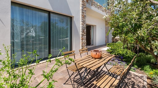 Suitcase House Terrasse/Veranda