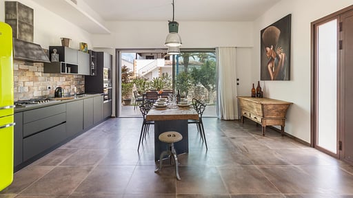 Suitcase House Küche