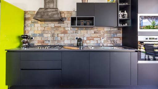 Suitcase House Küche