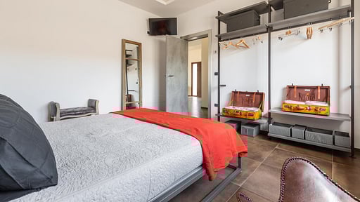 Suitcase House Schlafzimmer 2