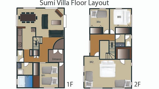 Sumi Villa Floor plan