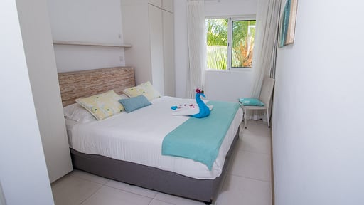 Summer Breeze Beachfront Apartment Slaapkamer 1