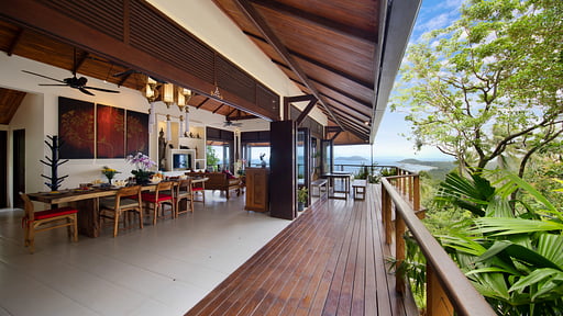 Sunset Rock Villa Terras/Veranda