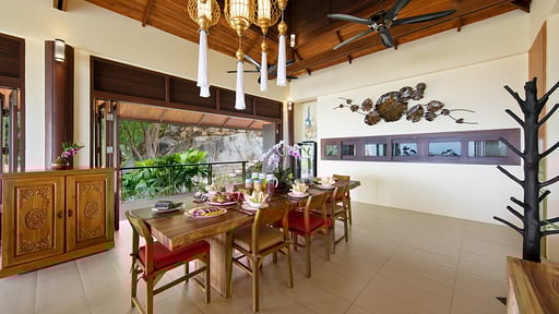 Sunset Rock Villa Eethoek