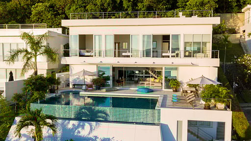 Sunshine Villa Bophut Fotos de dron